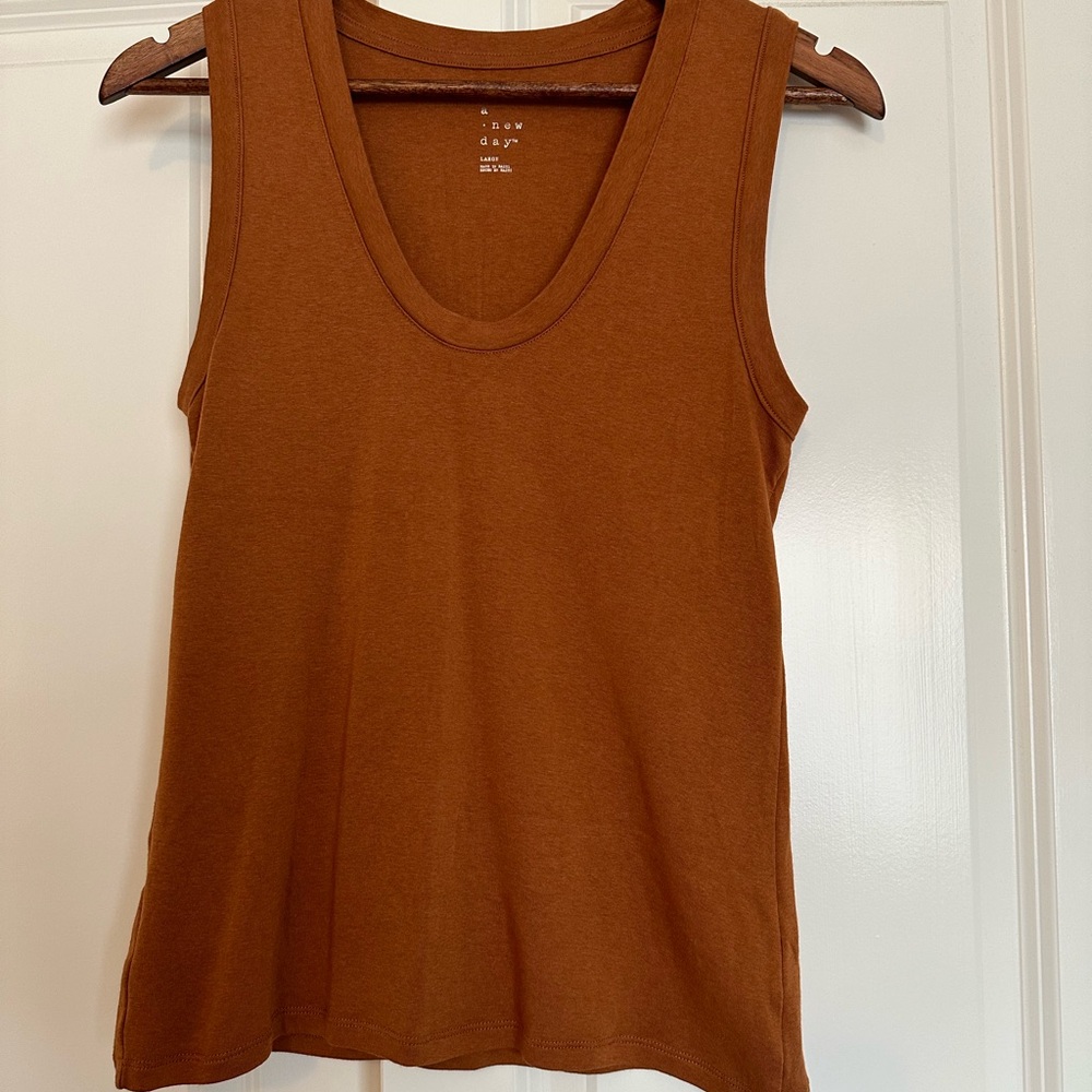 A new day tank top